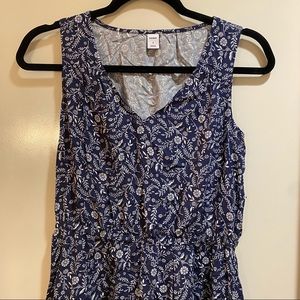 Old Navy Midi Floral Dress
